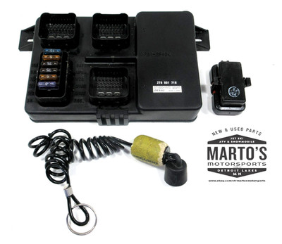 TESTED OEM SEA DOO 2001-2002 RX 951 CARB MPEM & 1 CODED KEY HAVE VIDEO