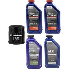 Polaris Extreme Full Service Oil Change Kit Filter AGL Ranger Sportsman 570