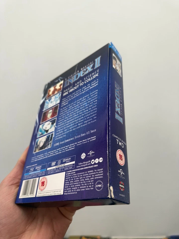 A Certain Magical Index: Complete Season 2 (Blu-ray Box Set) Small Mark to Cover - Image 4 of 4
