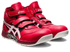 ASICS Safety Work Boots WINJOB CP308 AC WIDE 1271A055-600 Classic Red x White