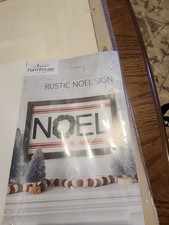 Rustic Noel Sign DIY Kit
