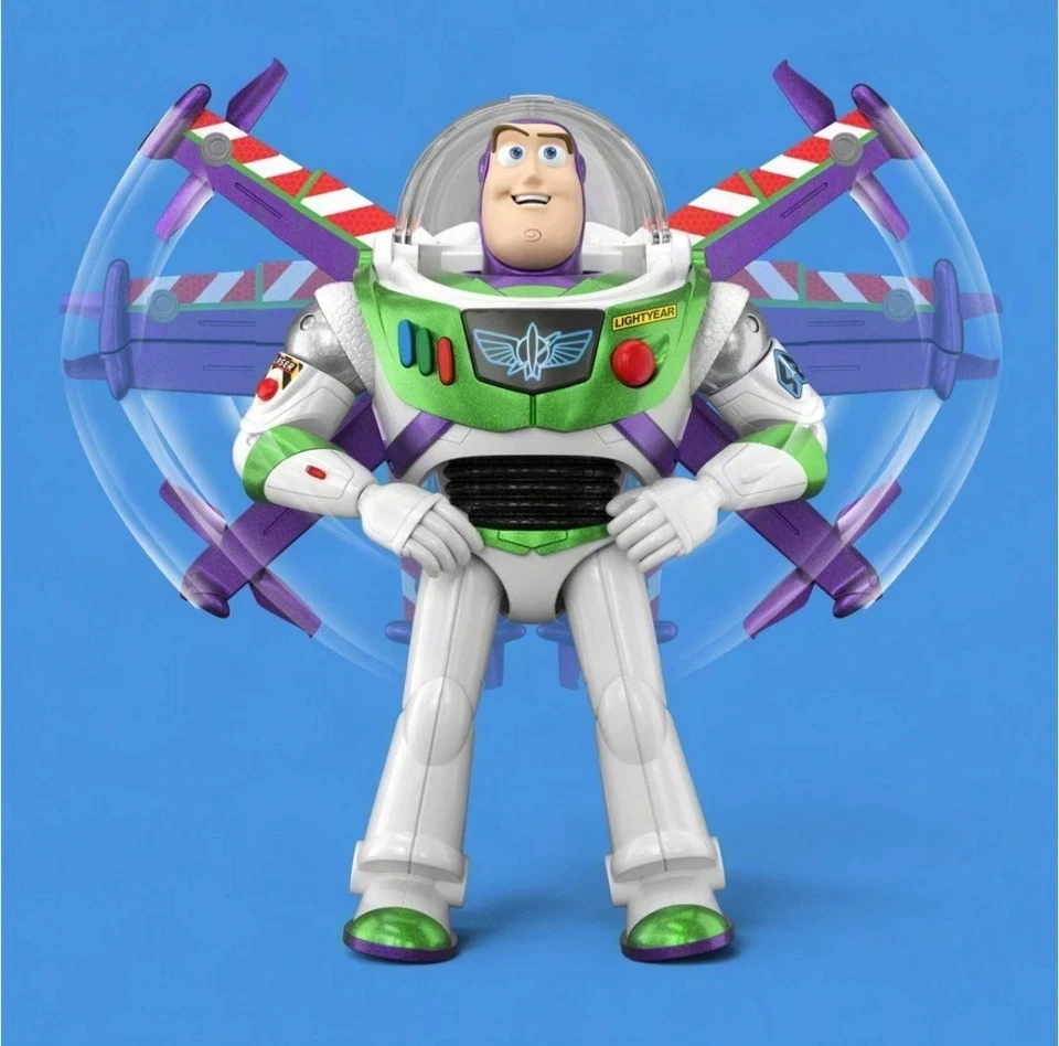 Disney Toy Story 5 Interaktive Figur Flight Mode Hi-Tech Edition Buzz Lightyear - Bild 4 von 4