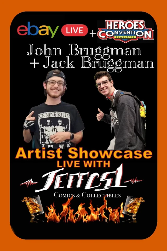 HEROES CON LIVE with John & Jack Bruggman - 1 of 1s +Remarks & More - Day 3