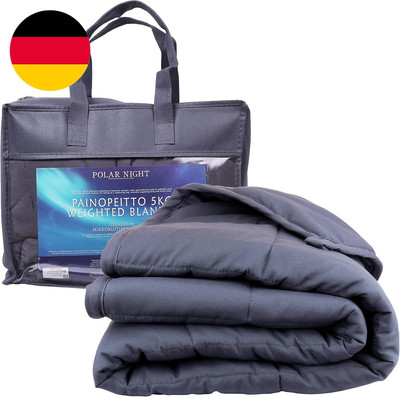 Gewichtsdecke Für Erwachsene 200 X 220Cm, 12Kg - Weighted Blanket Für Tiefen Sch