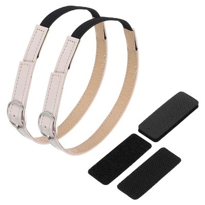 uxcell Replacement Ankle Strap for Heels Detachable Shoe Strap PU Leather Shoe B