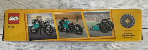 LEGO Vintage Motorcycle 31135, Creator 3in1 Build as Drag Racer/Street Bike, NEW - Picture 2 of 7