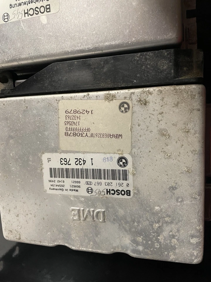 BMW E36 1.8i M44 ENGINE ECU DME MODULE EGS TCU SET 318is TESTED - Image 3 of 4
