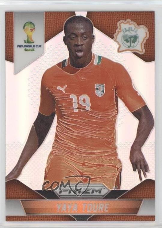 2014 Panini Prizm World Cup Silver Prizm Yaya Toure #59 0r9h