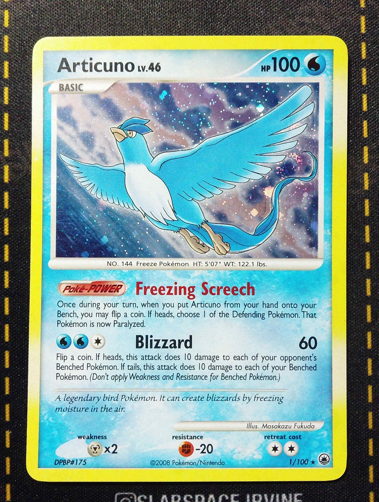 2008 POKEMON DIAMOND & PEARL MAJESTIC DAWN #1 ARTICUNO-REV.FOIL MAJESTIC DAWN