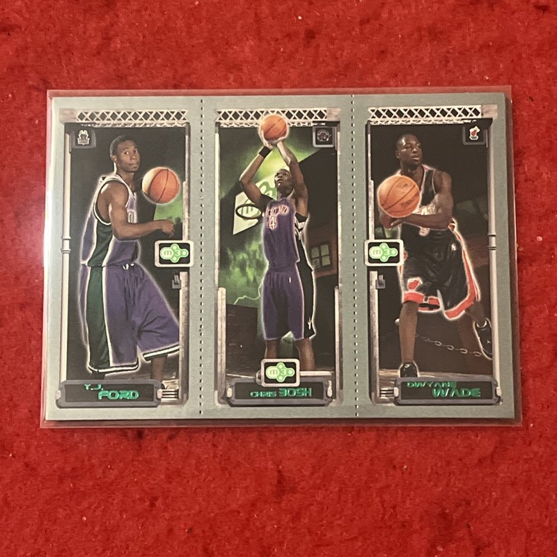 2003-04 Topps “Rookie Matrix” DWAYNE WADE Rookie RC Card #115 NM-MT  Miami Heat