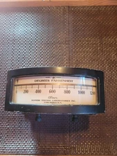 Alnor Model 2860 Temperature Gauge 0 - 1000 Degrees Fahrenheit