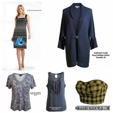 BRAND NEW MISC LOTS OF 5 WOMEN'S SIZE MEDIUM CLOTHING