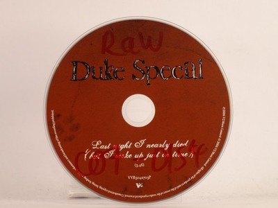 DUKE SPECIAL LAST NIGHT I NEARLY DIED (BUT I WOKE UP JUST IN TIME) (Y1) 1 Track 