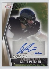 2022 SAGE High Series Gold 26/100 Scott Patchan #A-SP Auto 1qg4