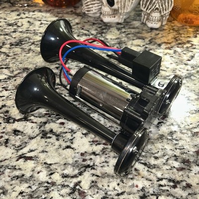 Electric Truck Horn (Train Horn Sound) 12V Universal Horn for Car Truck