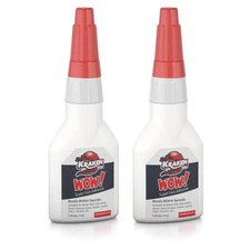 KRAKEN BOND Wow! Super Crazy Glue Clear - Strong Cyanoacrylate 2 Pack, 