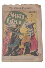 1939 The Times Picayune New Orleans Mardi Gras Newspaper - Very Rare