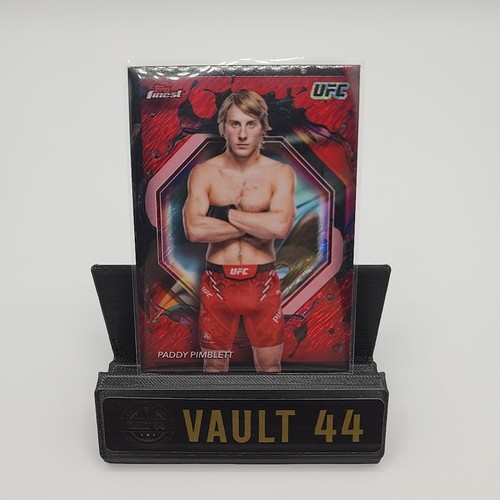 Paddy Pimblett [Red Refractor] #277 2024 Topps Finest UFC card