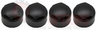 <!--F#f_0-->GENUINE Holden GMH or HSV VE-VFII Commodore BLACK Lock Nut Cover - SET OF 4 (For: Holden)<!--F/-->