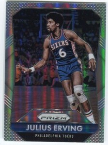 2015-16 Julius Erving Panini Prizm Silver Holo Prizm #288  Philadelphia 76ers