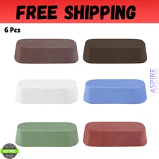 6 Pcs Metal Buffing Polishing Compound for Buffing Wheel Buffing Wheel Compound
