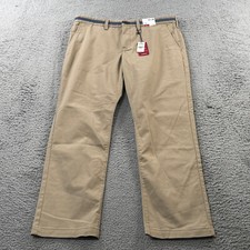 Express Pants Mens 32x30 365 Comfort Stretch+ Chino Beige New