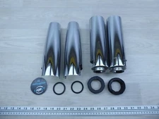 1998 Honda VT750 CD2 Shadow H1461) chrome front fork cover tuber trims set