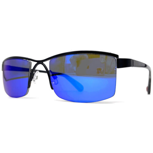 Vintage BUGATTI 401 " ODOTYPE " flat designer sunglasses - France '90s - Black - Bild 2 von 14