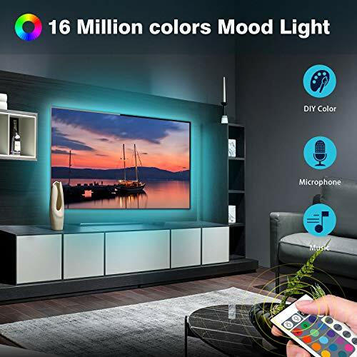 NEW! LED Strip Lights for 56''-75'' TV & Remote App Control TV Backlight Color - Picture 1 of 7