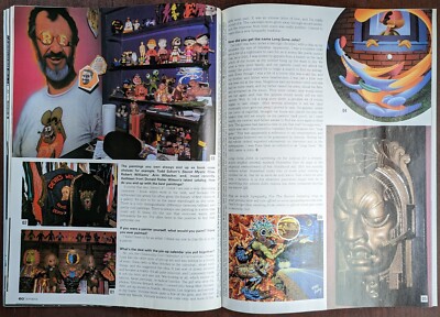 レア⭐️JUXTAPOZ 2009 OCT #105 PUSHEAD Juxtapoz Magazine, May/June, 2000, Campbell, Concept Cars