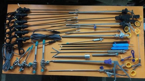 31pcs Laparoscopy Set Grasper Dissector Training Reusable Surgical Instruments