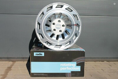 RADI8 R8t12 R18 5x112 4x18 inch alloy wheels Matt silver polished