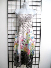 LAPIS 🌸 ONE SIZE / S / M / L==TUBE TOP  / FLOWING SKIRT / FLORAL PRINT SUNDRESS