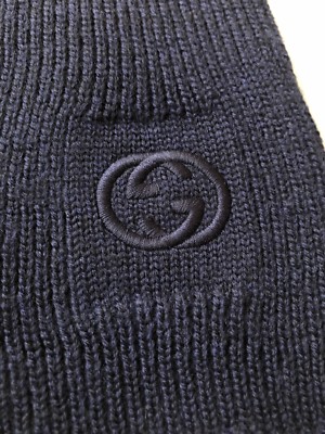 NWT Gucci interlocking G stripe hat in black size M Gucci | Accessories | Nwt Gucci Interlocking G Stripe Hat In  main image 4