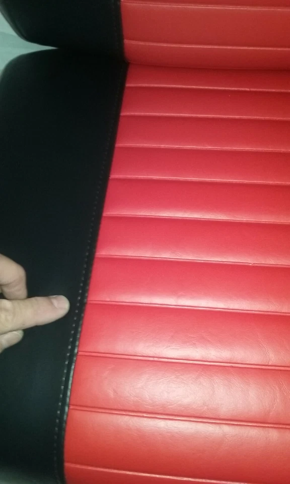 Carro de golf QUILT EZ-GO TXT-RXV combo de cubiertas de asiento delanteras y traseras personalizadas grapadas Foto 2 de 4