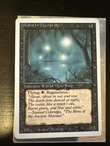 Will-O-The-Wisp, Revised Edition, Magic the Gathering MTG