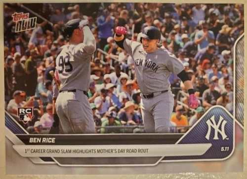 Ben Rice 2025 Topps Ben Rice #168 Rookie
