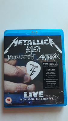 Metallica, Slayer, Megadeth, Anthrax  -  The Big 4  Live  -  2 Blu-rays