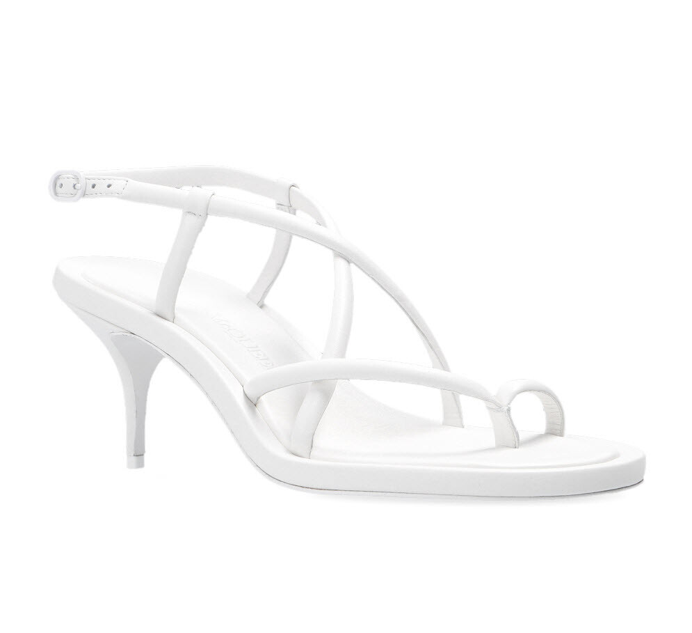 【関税&送料込】Alexander Mcqueen Sandalo In Pelle Alexander McQueen Strappy Leather Sandals Sz IT39,5/US9.5 | eBay