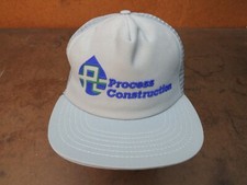Vintage Process Construction snapback hat trucker cap