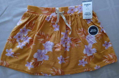 OshKosh B'Gosh Girls Two-piece Flowered Skort & Tank Strap Top/NWT/Size 6 - 6X - Picture 6 of 12