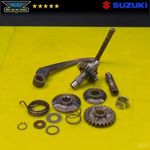 1988 SUZUKI QUADSPORT 230 LT230S KICK START STARTER KICKSTART GEAR SHAFT + PEDAL