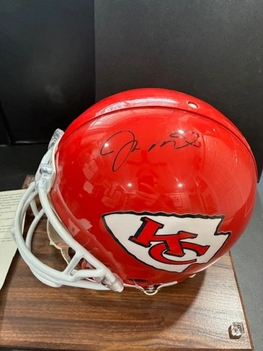 Joe Montana Autographed F/S Authentic Chiefs Riddell Helmet w/UD COA