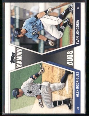2011 Topps - Diamond Duos Alex Rodriguez/Evan Longoria #DD-26
