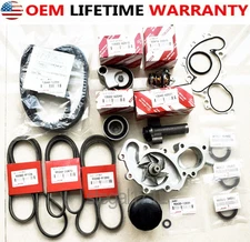 Genuine OEM Timing Belt & Water Pump Kit For 4Runner 3.4L V6 5VZFE 16100-69398
