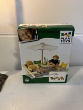 Plan Toys Patio furniture Set 73161 New In Box RARE 