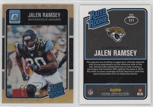 2016 Donruss Optic Rated Rookie Orange /199 Jalen Ramsey #171 Rookie RC