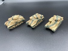 Flames of War FOW Painted British Grant tanks x3 Desert 15mm