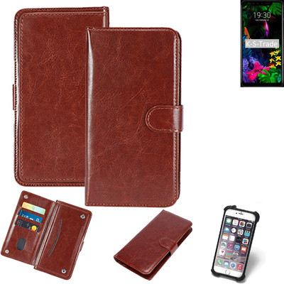 KUNSTLEDER HANDYTASCHE FÜR LG Electronics G8s ThinQ SCHUTZ HÜLLE WALLET BOOK F