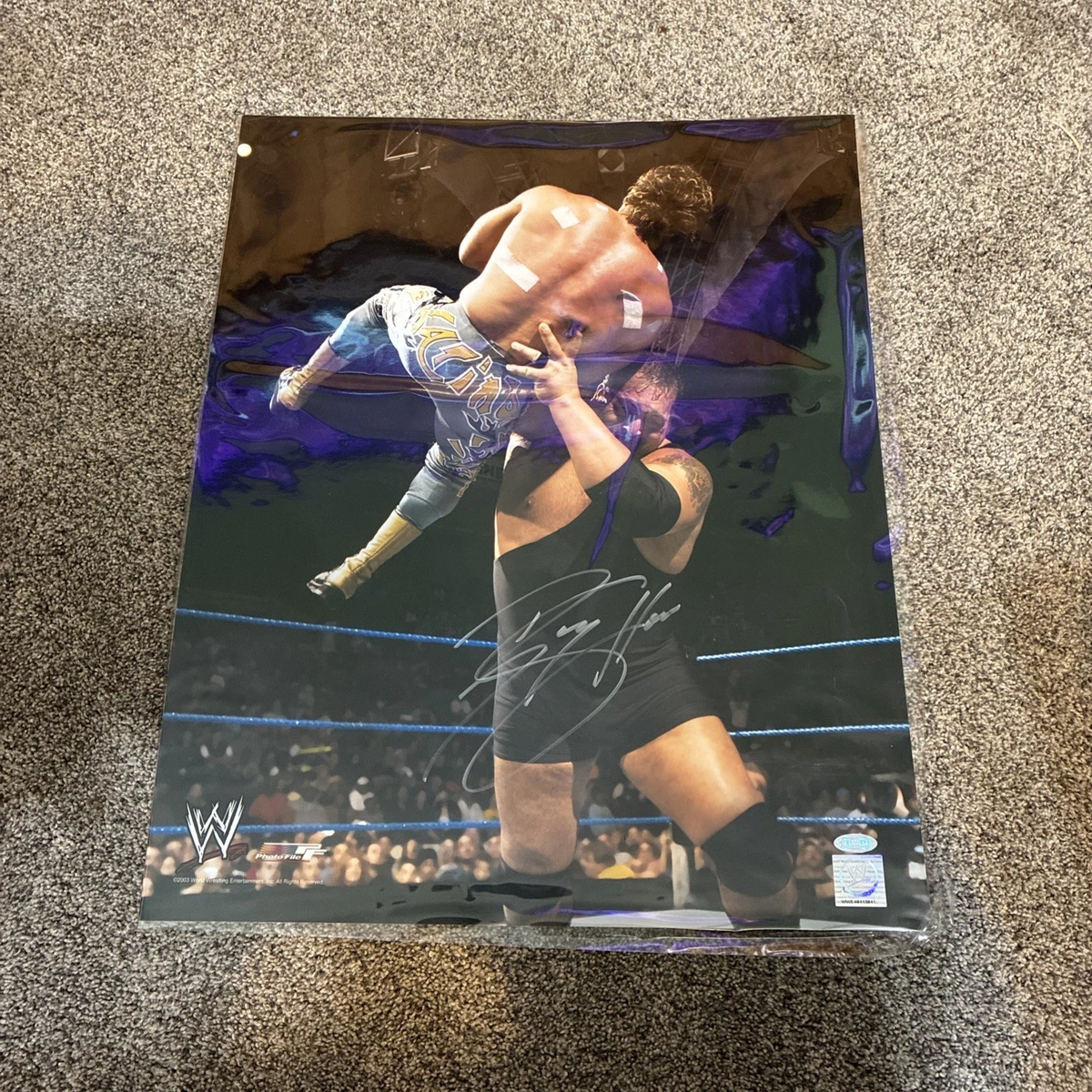 大巨人　ビッグ・ショー　直筆サイン色紙（WWEスーパースター） Big Show WWE Wrestling Original Autographed Items for sale | eBay